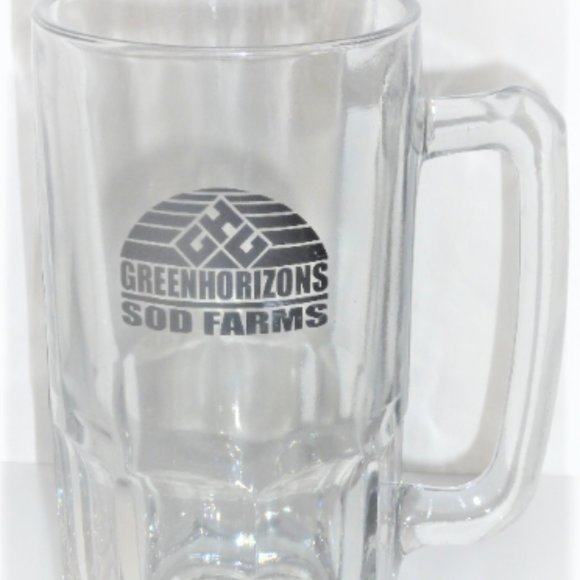8" BEER MUGS by Greenhorizons Farms  THICK & HEAVY Mugs Drinking Glass Draft - Picture 2 of 5